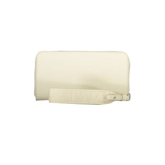 Calvin Klein Beige Polyurethane Women Wallet