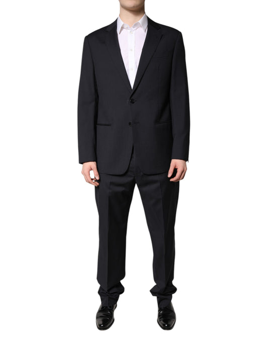 Emporio Armani Black Single Breasted Formal 2 Piece Suit $1447.00 Emporio Armani Luzworld