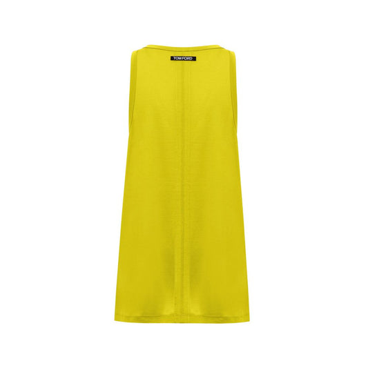 Tom Ford Yellow Silk Tank Top $1065.00 Tom Ford Luzworld