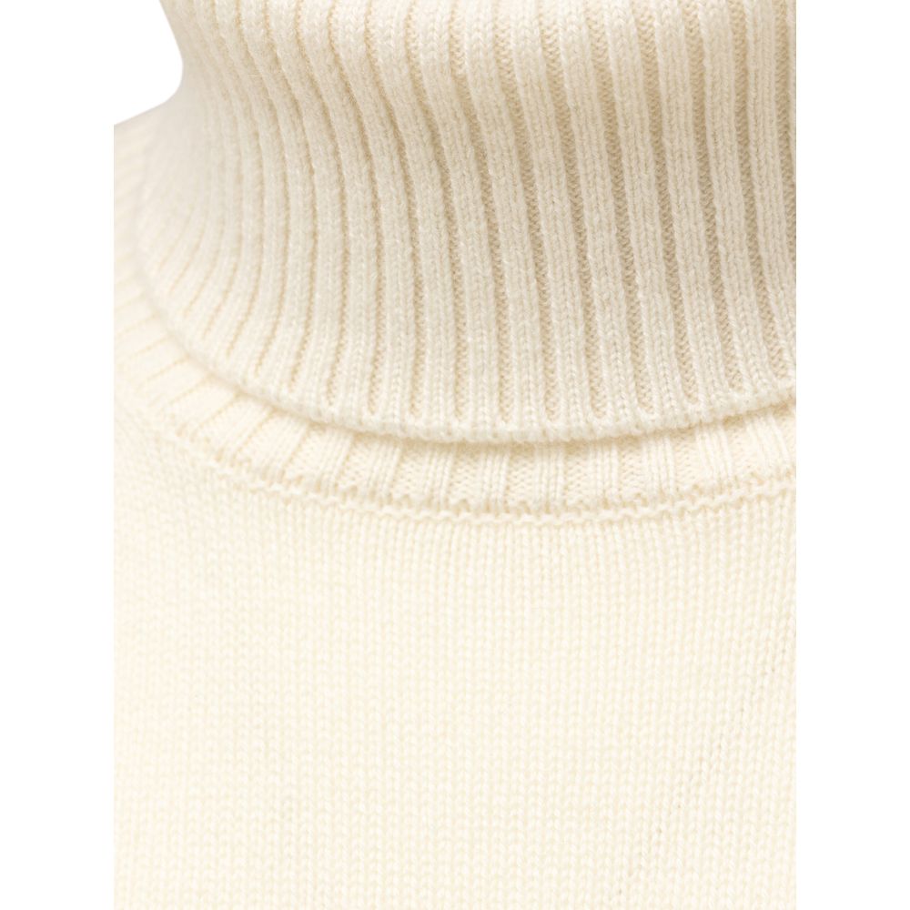 Cruciani White Cashmere Turtleneck $1070.00 Cruciani Luzworld