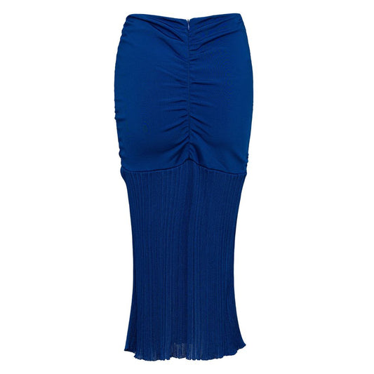 Tom Ford Blue Viscose Midi $1710.00 Tom Ford Luzworld