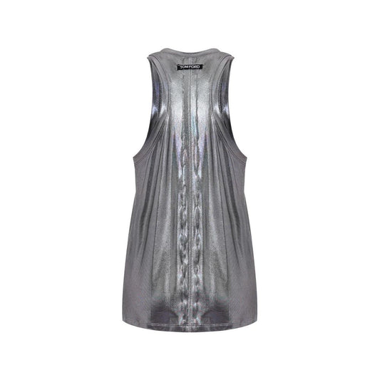 Tom Ford Gray Viscose Tank Top $986.00 Tom Ford Luzworld