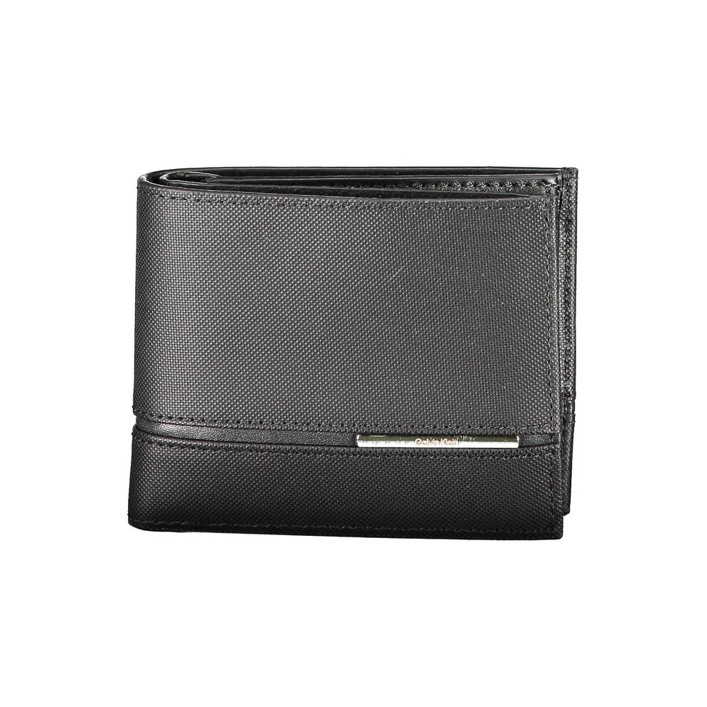 Calvin Klein Black Leather Men Wallet $199.00 Calvin Klein Luzworld