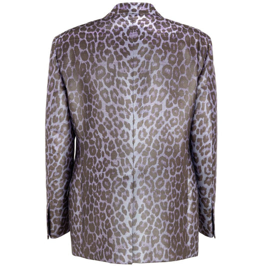 Tom Ford Purple Viscose Blazer $5152.00 Tom Ford Luzworld