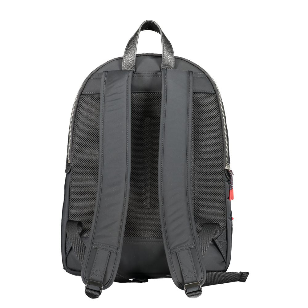 Tommy Hilfiger Black Polyester Backpack $510.00 Tommy Hilfiger Luzworld