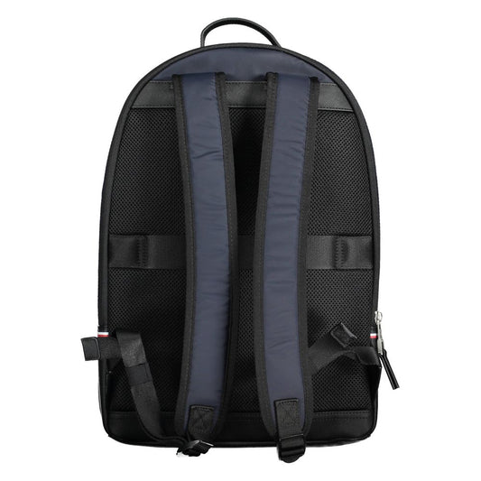 Tommy Hilfiger Blue Polyester Men Backpack $521.00 Tommy Hilfiger Luzworld