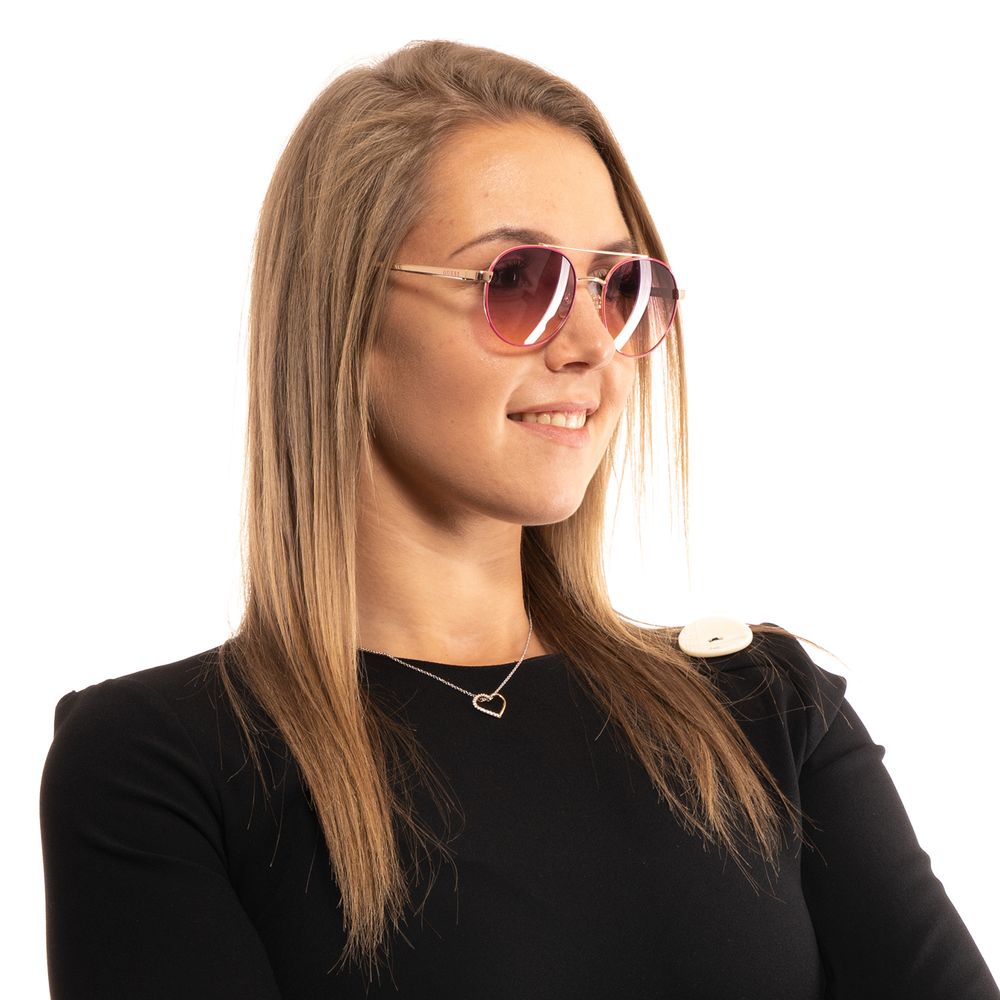 Guess Pink Women Sunglass $195.00 Guess Luzworld