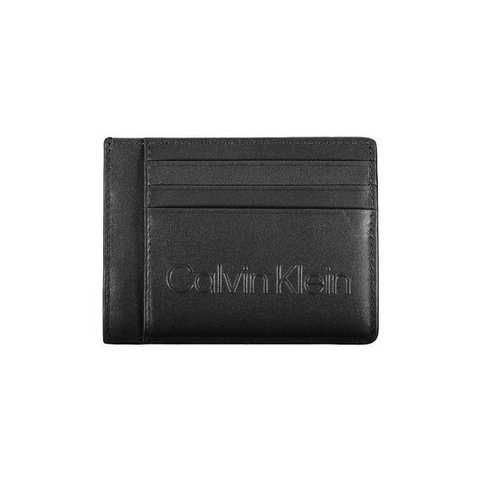 Calvin Klein Black Polyethylene Men Wallet $158.00 Calvin Klein Luzworld