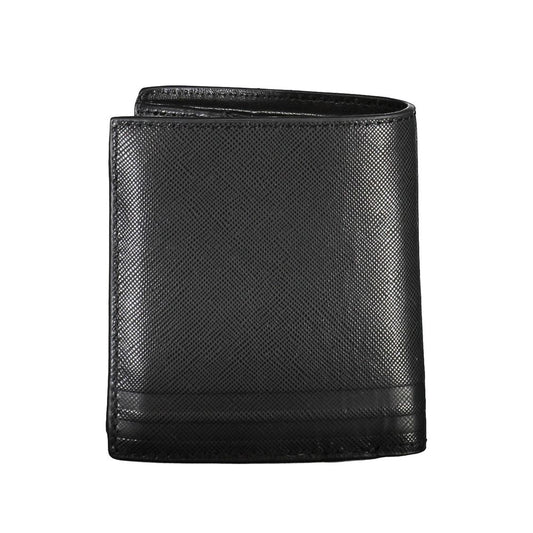Tommy Hilfiger Black Leather Men Wallet $214.00 Tommy Hilfiger Luzworld