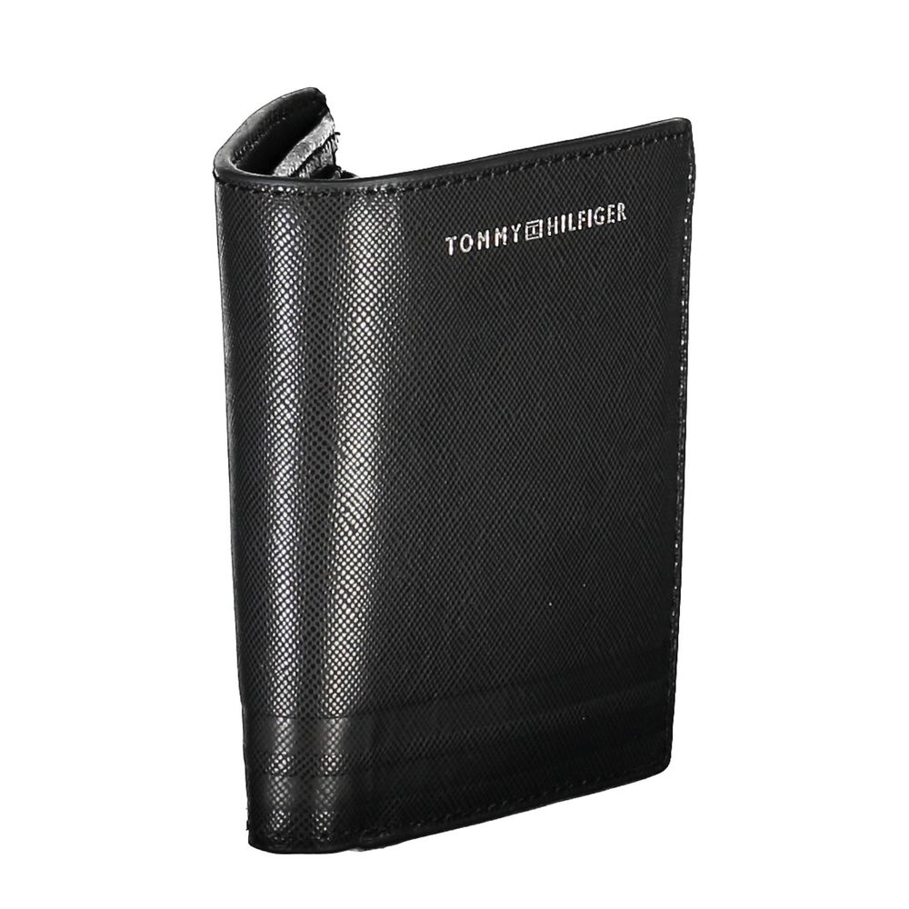 Tommy Hilfiger Black Leather Men Wallet $214.00 Tommy Hilfiger Luzworld
