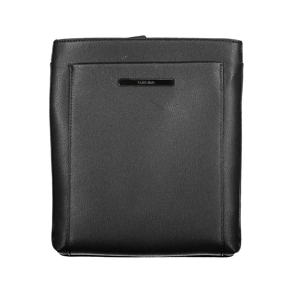 Calvin Klein Elegant Black Shoulder Bag with Contrasting Details $217.00 Calvin Klein Luzworld