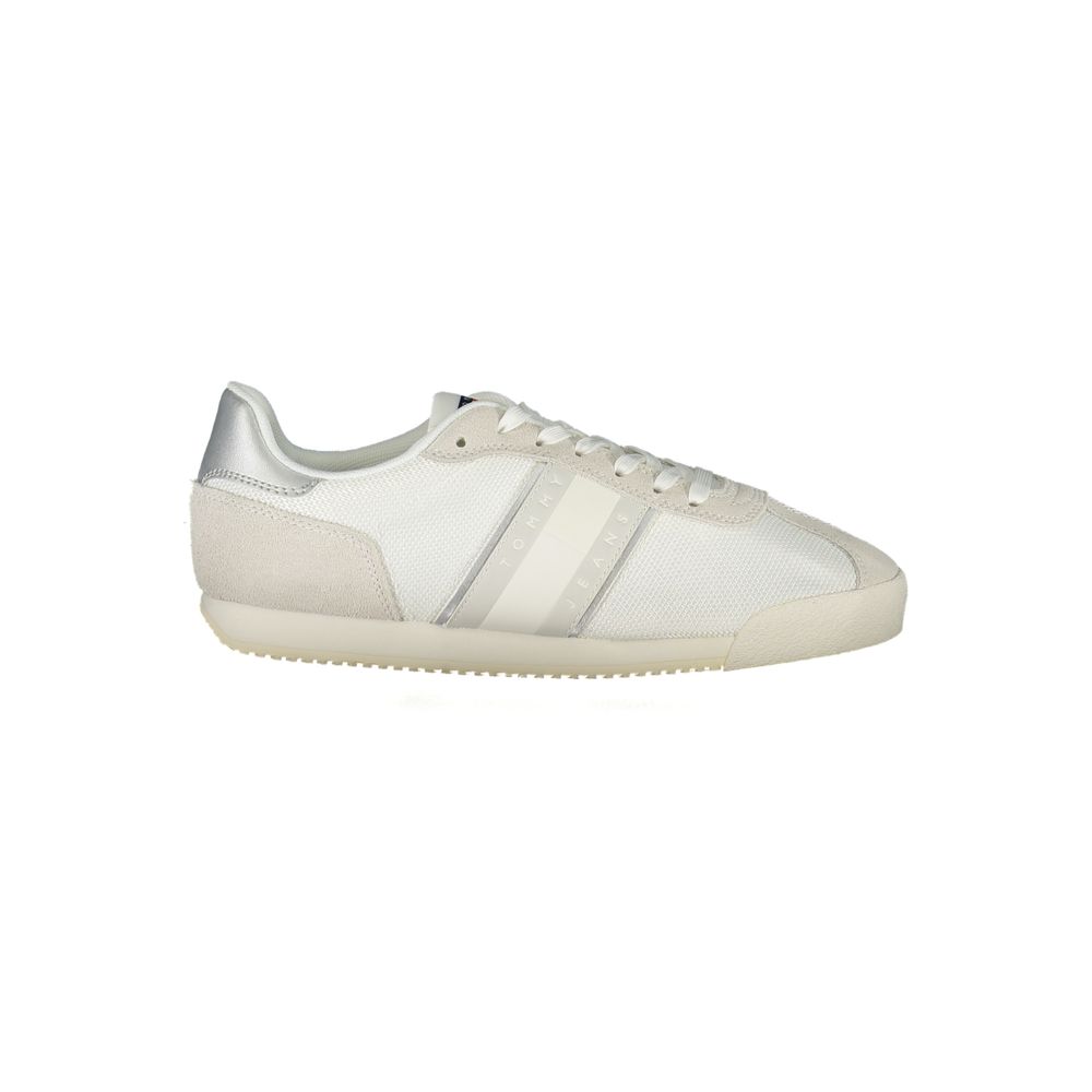 Tommy Hilfiger White Polyester Women Sneaker $243.00 Tommy Hilfiger Luzworld