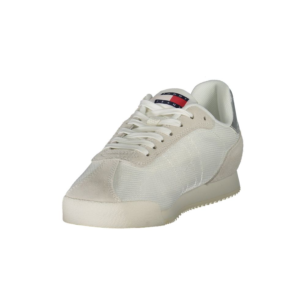 Tommy Hilfiger White Polyester Women Sneaker $243.00 Tommy Hilfiger Luzworld