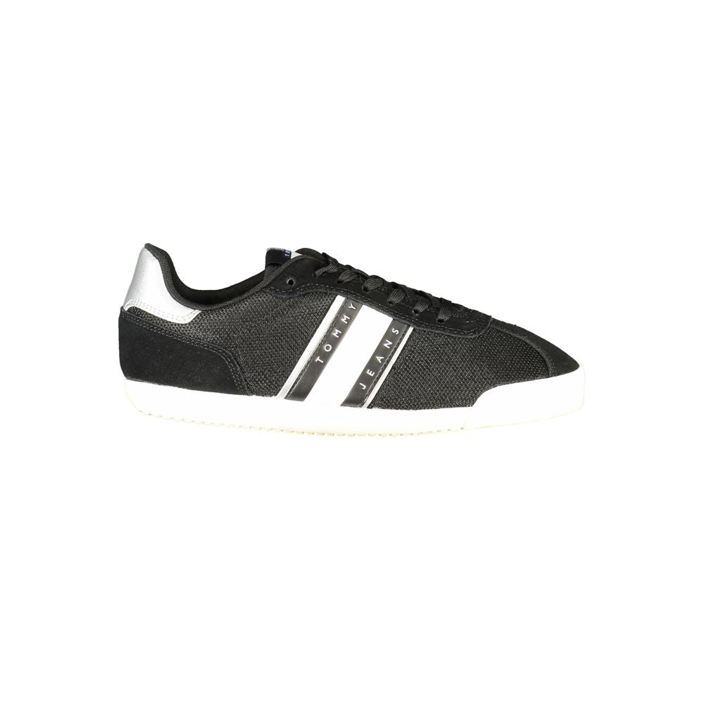 Tommy Hilfiger Black Polyester Women Sneaker $243.00 Tommy Hilfiger Luzworld