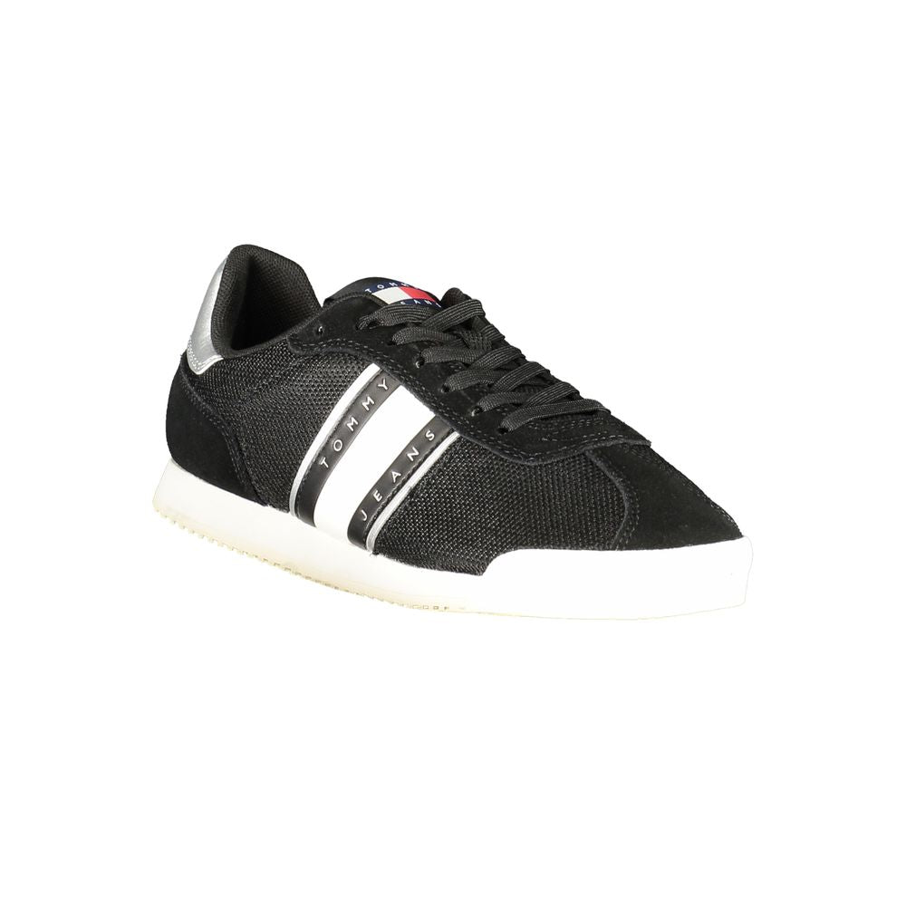 Tommy Hilfiger Black Polyester Women Sneaker $243.00 Tommy Hilfiger Luzworld