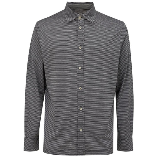 Canali Bicolor Cotton Shirt $832.00 Canali Luzworld