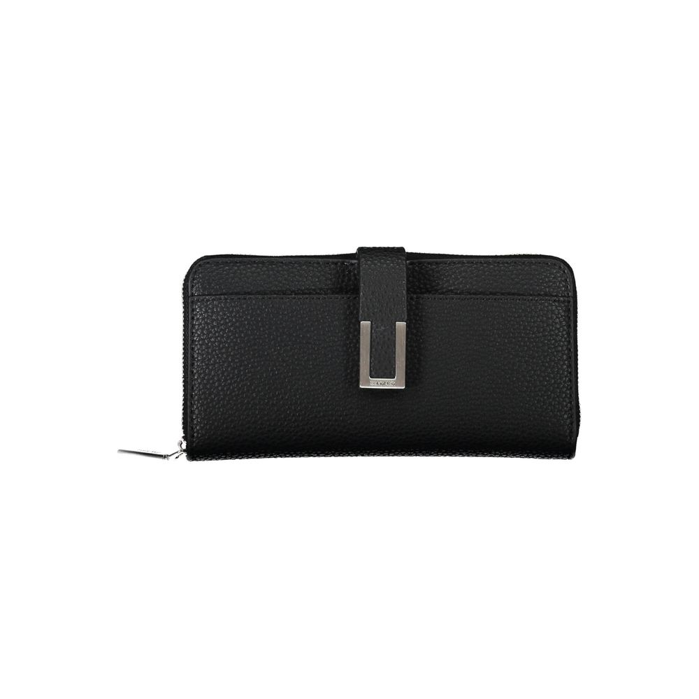 Calvin Klein Black Polyester Women Wallet $208.00 Calvin Klein Luzworld