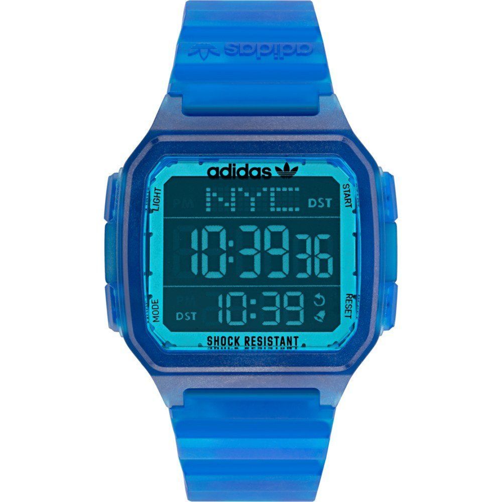 Adidas Blue Synthetic Watch $190.00 Adidas Luzworld