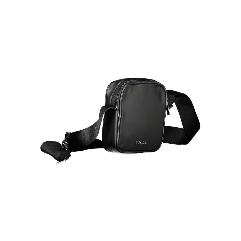 Calvin Klein Black Polyester Shoulder Bag $217.00 Calvin Klein Luzworld
