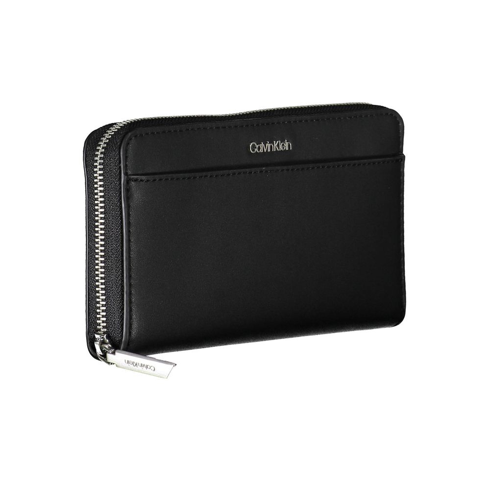 Calvin Klein Black Polyethylene Women Wallet $193.00 Calvin Klein Luzworld