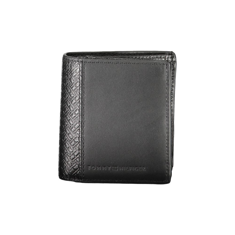Tommy Hilfiger Black Leather Men Wallet $204.00 Tommy Hilfiger Luzworld
