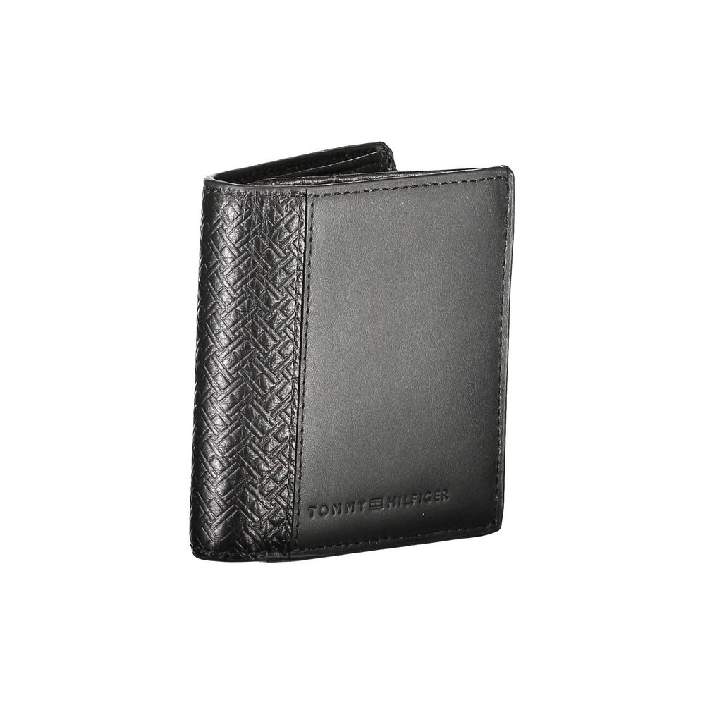 Tommy Hilfiger Black Leather Men Wallet $204.00 Tommy Hilfiger Luzworld