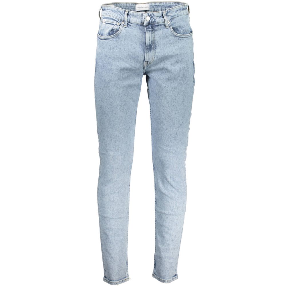 Calvin Klein Blue Cotton Men Jeans $265.00 Calvin Klein Luzworld