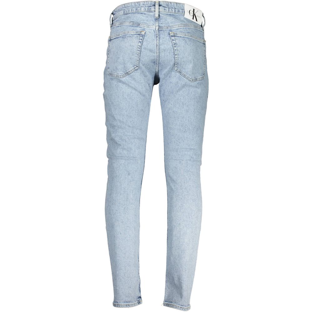 Calvin Klein Blue Cotton Men Jeans $265.00 Calvin Klein Luzworld