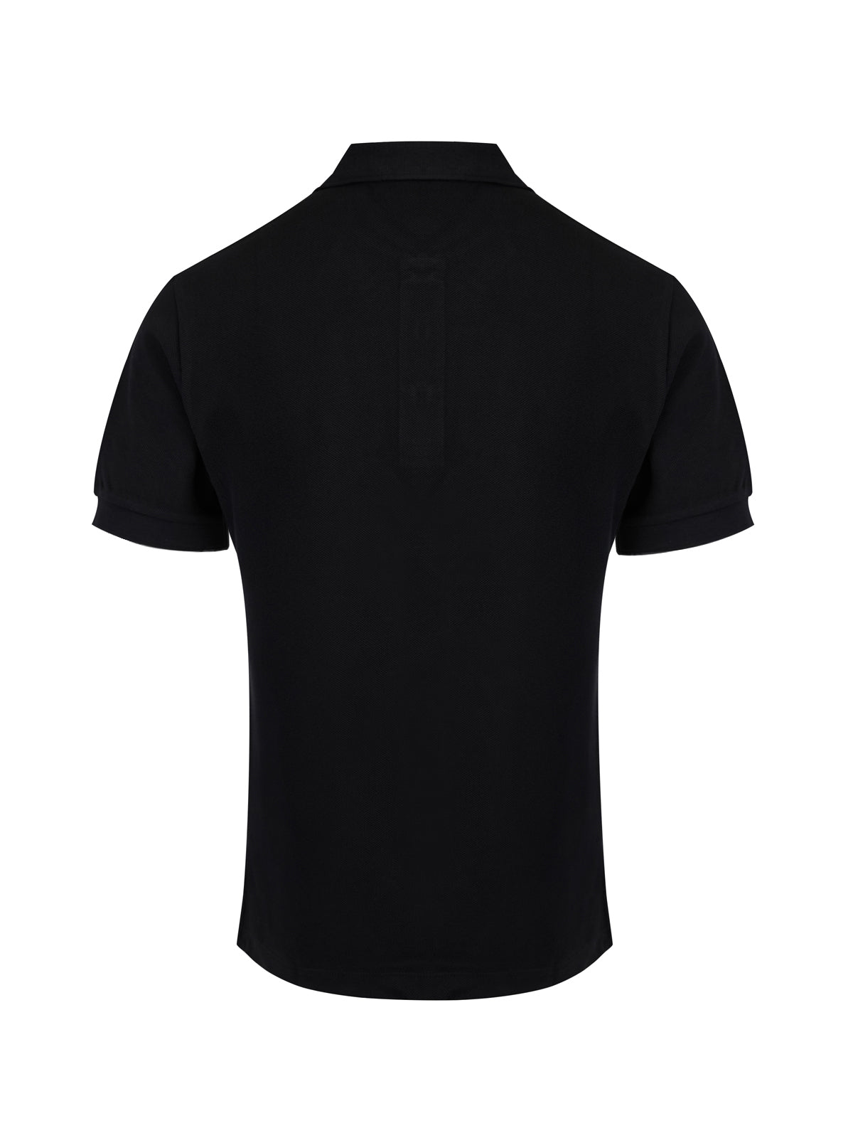 Burberry Black Cotton Collared Polo Shirt $705.00 Burberry Luzworld