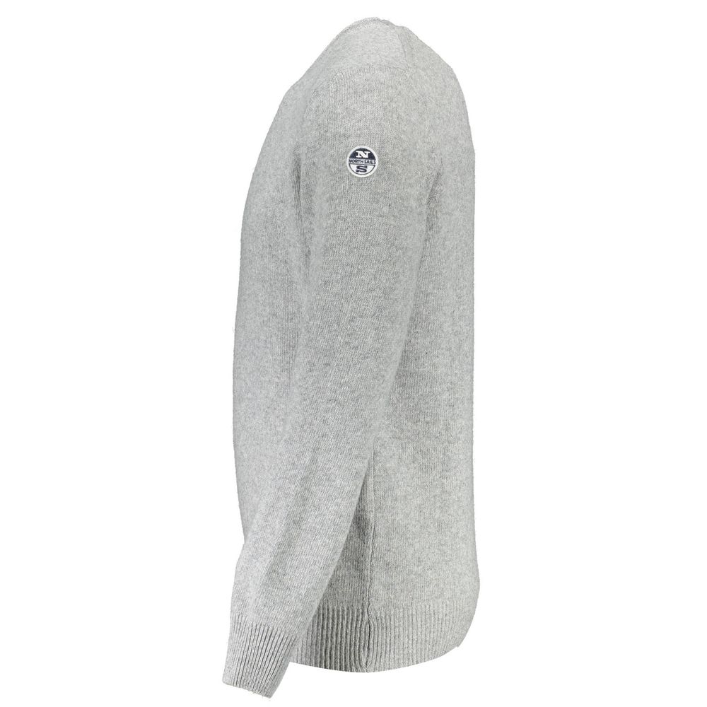 North Sails Gray Wool Men Sweater $214.00 North Sails Luzworld