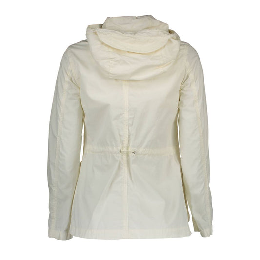 Gant White Cotton Women Jacket $669.00 Gant Luzworld