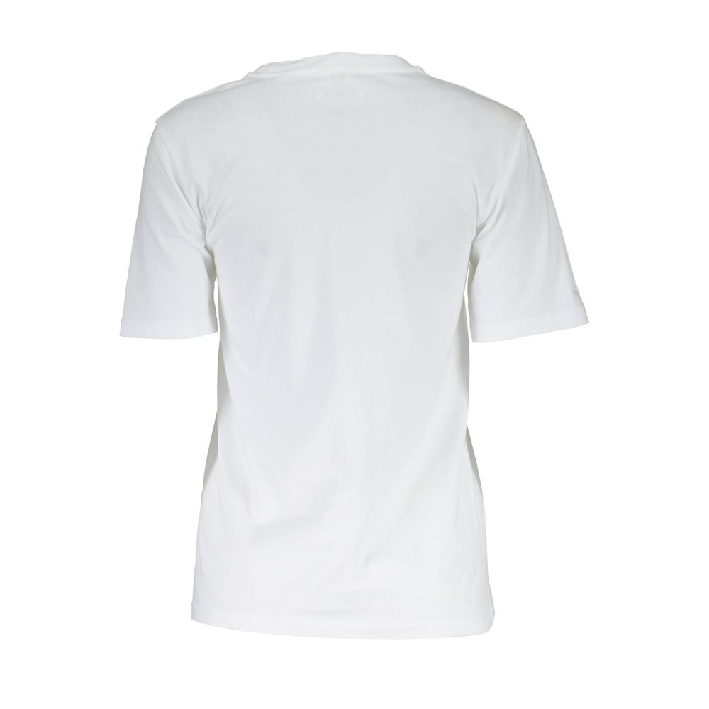 Gant White Cotton Men T-Shirt $161.00 Gant Luzworld