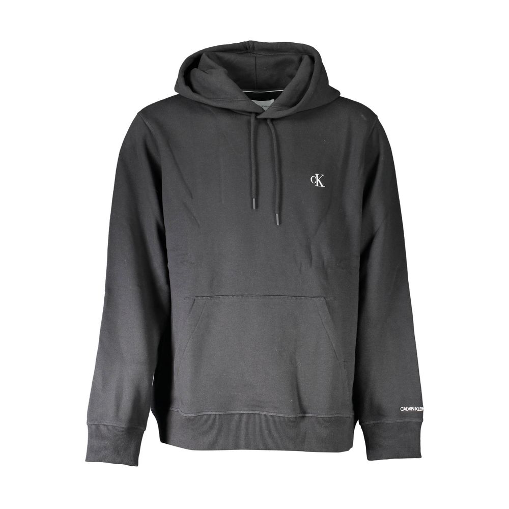 Calvin Klein Black Cotton Men Sweater $234.00 Calvin Klein Luzworld