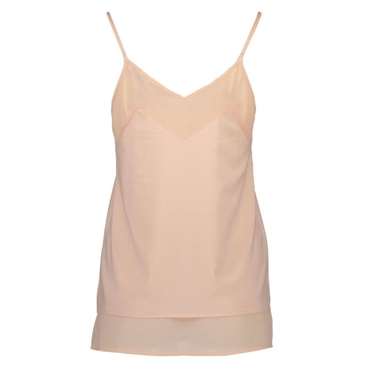 Silvian Heach Pink Polyester Women Tank Top $156.00 Silvian Heach Luzworld