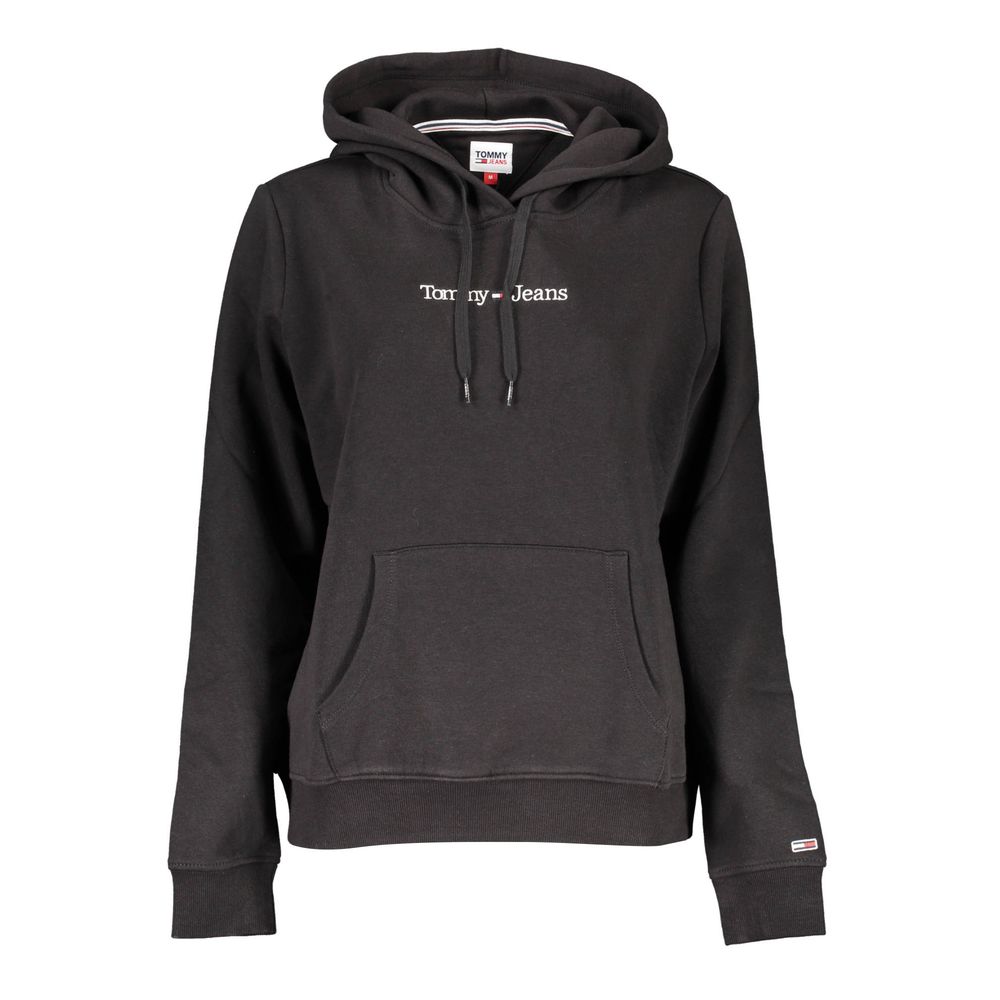Tommy Hilfiger Black Cotton Women Sweater $230.00 Tommy Hilfiger Luzworld