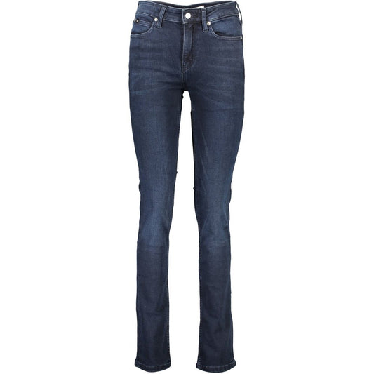 Calvin Klein Blue Cotton Women Jeans $261.00 Calvin Klein Luzworld