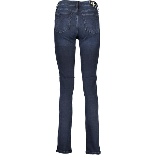 Calvin Klein Blue Cotton Women Jeans $261.00 Calvin Klein Luzworld