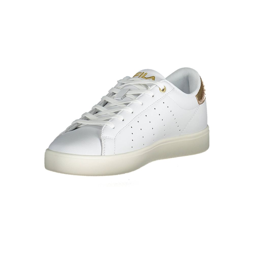Fila White Leather Women Sneaker $229.00 Fila Luzworld