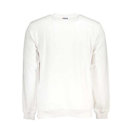 Fila White Cotton Men Sweater $188.00 Fila Luzworld
