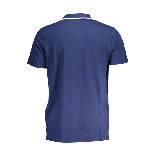Fila Classic Blue Cotton Polo with Contrast Details $161.00 Fila Luzworld