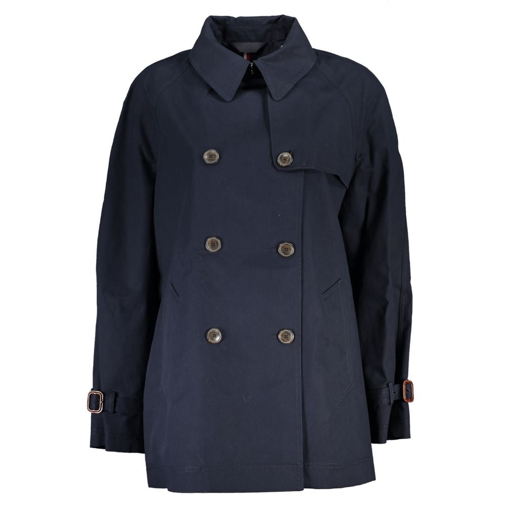 Tommy Hilfiger Blue Cotton Jackets & Coat $940.00 Tommy Hilfiger Luzworld