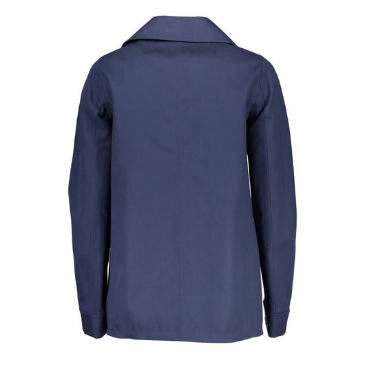 Gant Blue Cotton Women Jacket $897.00 Gant Luzworld