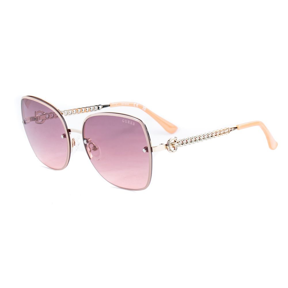 Guess Gold Metal Sunglasses $200.00 Guess Luzworld