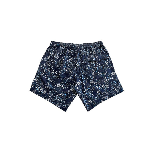 Trussardi Beachwear Blue Polyester Men Swim Shorts $142.00 Trussardi Beachwear Luzworld