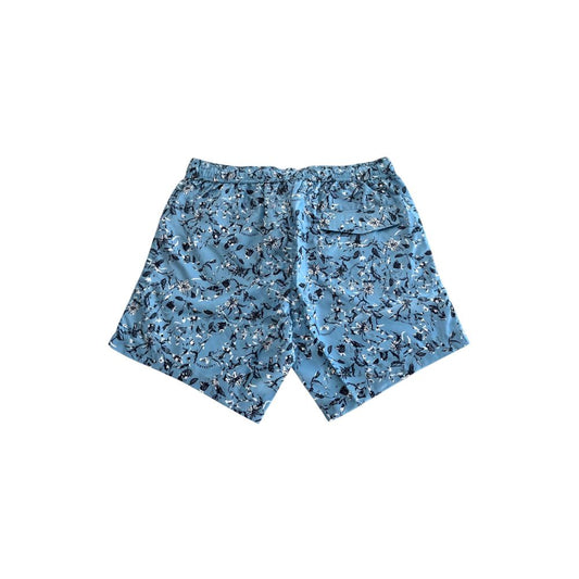 Trussardi Beachwear Light Blue Polyester Men Swim Short $142.00 Trussardi Beachwear Luzworld