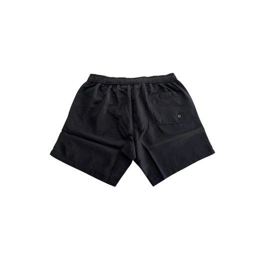 Trussardi Beachwear Black Polyester Men Swim Shorts $151.00 Trussardi Beachwear Luzworld