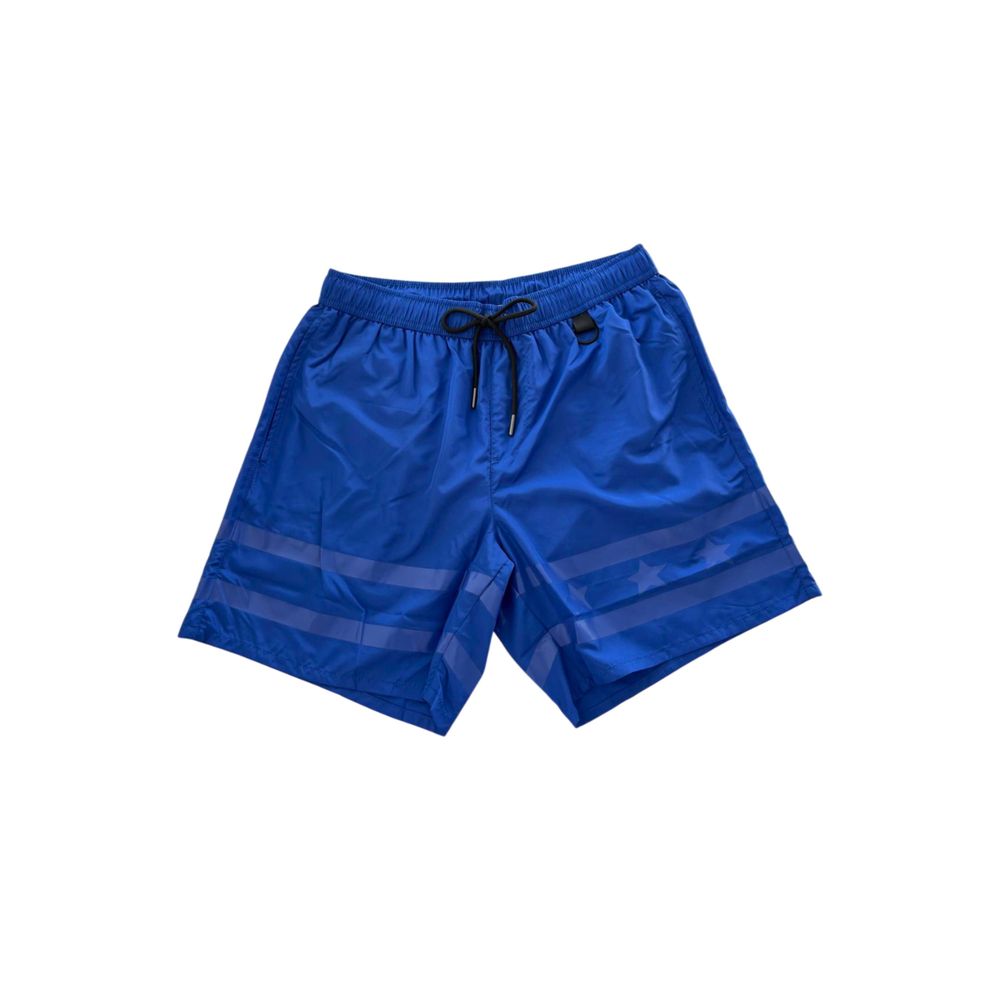 Iceberg Blue Polyester Men Swim Shorts $151.00 Iceberg Luzworld
