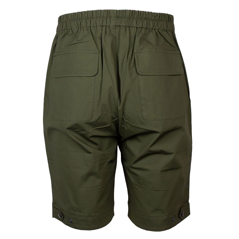 Alpha Studio Green Cotton Short $234.00 Alpha Studio Luzworld