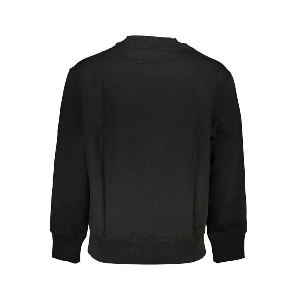 Calvin Klein Black Cotton Men Sweater $234.00 Calvin Klein Luzworld