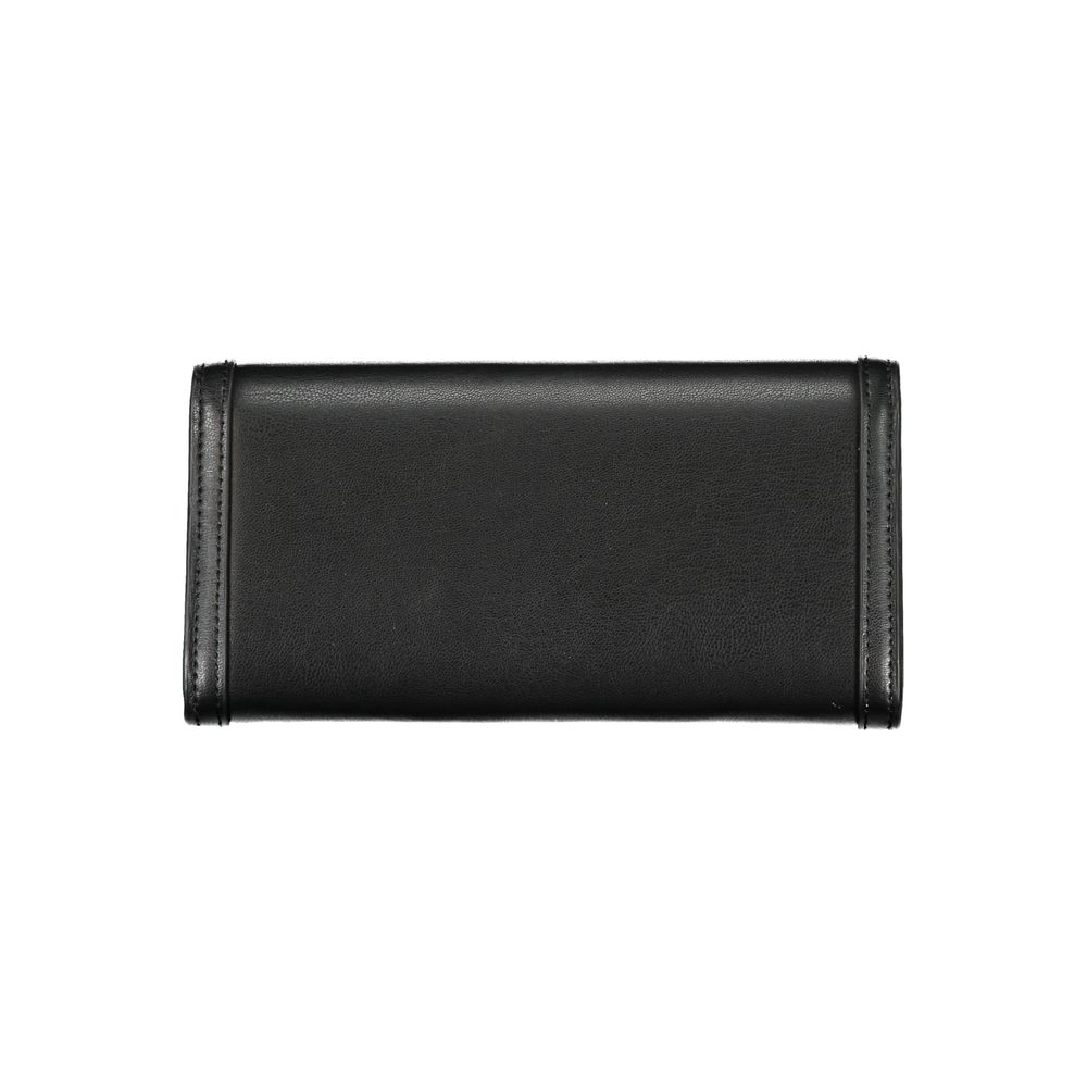 Tommy Hilfiger Elegant Black Dual-Compartment Wallet $214.00 Tommy Hilfiger Luzworld